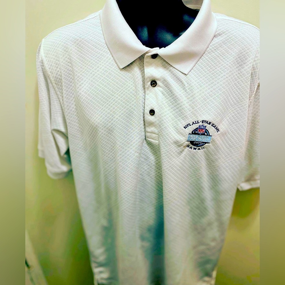 NFL 2007 Pro Bowl All Star Game Reebok Polo Size Large